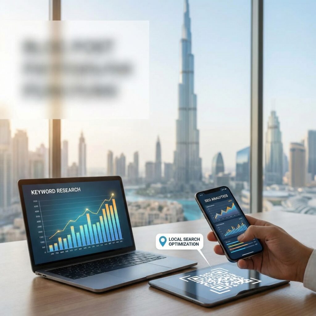 Dubai Seo Tools Interface