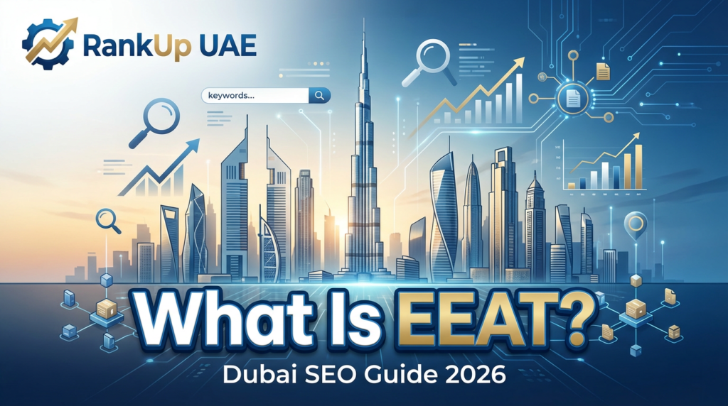 What Is EEAT? Dubai SEO Guide 2026 | RankUp UAE