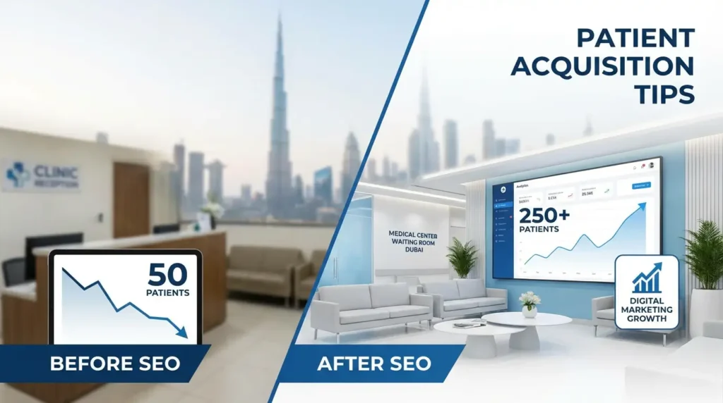 Healthcare SEO Patient Growth Image