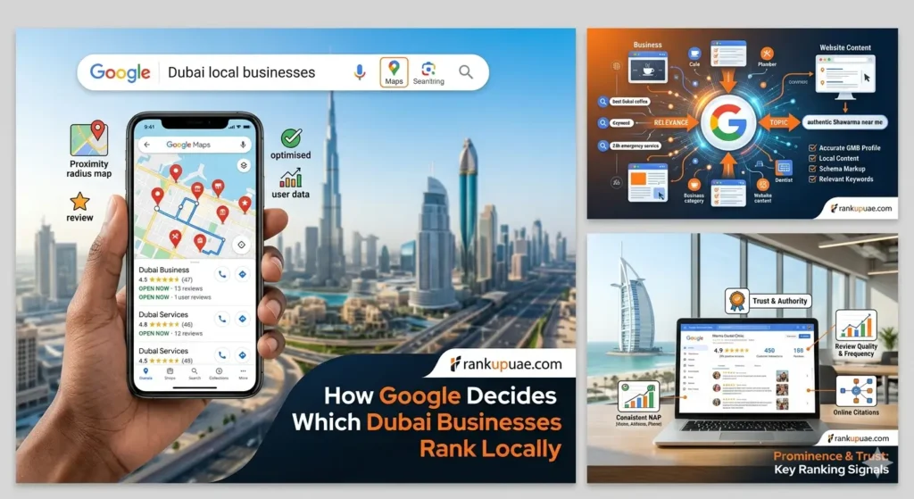 How Google Decides Which Dubai Businesses Rank Locally