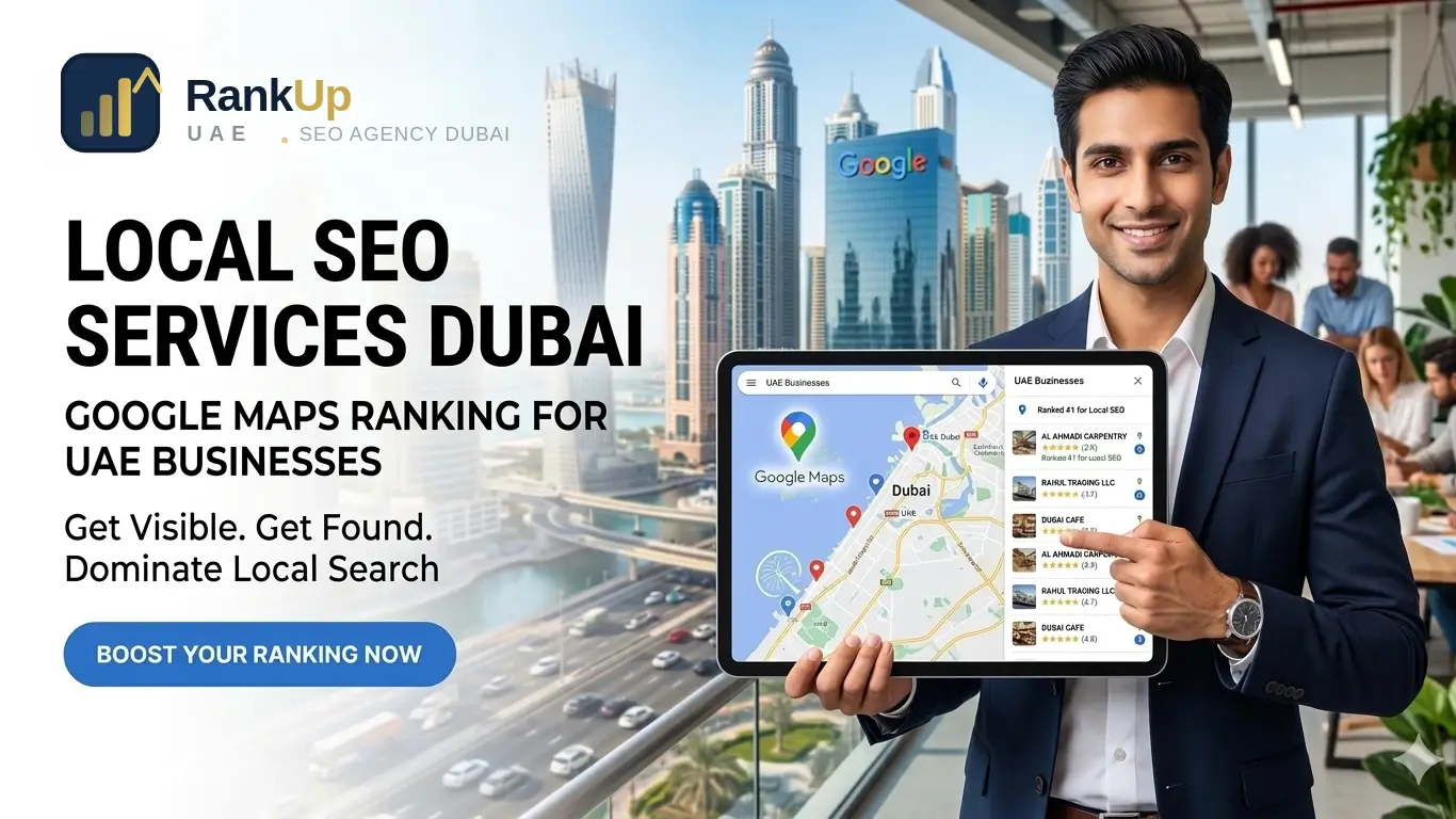 Local SEO services Dubai — Google Maps ranking for UAE businesses