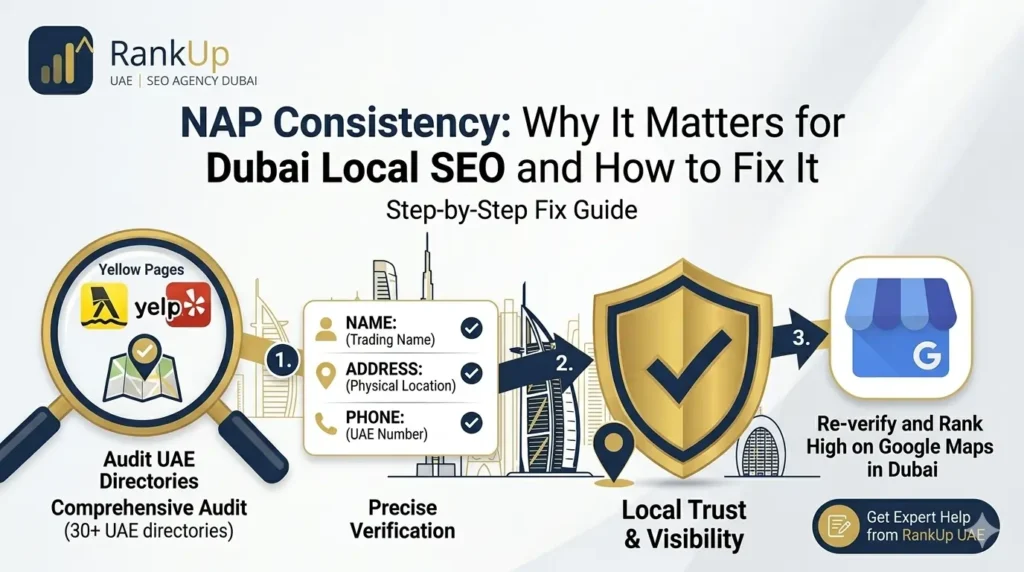 NAP Consistency: Why It Matters for Dubai Local SEO and How to Fix It