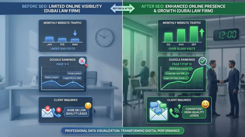 SEO Result Law Firm Dubai
